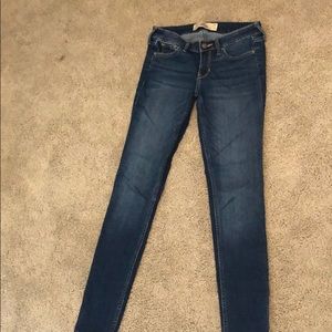 Dark super skinny Hollister jeans